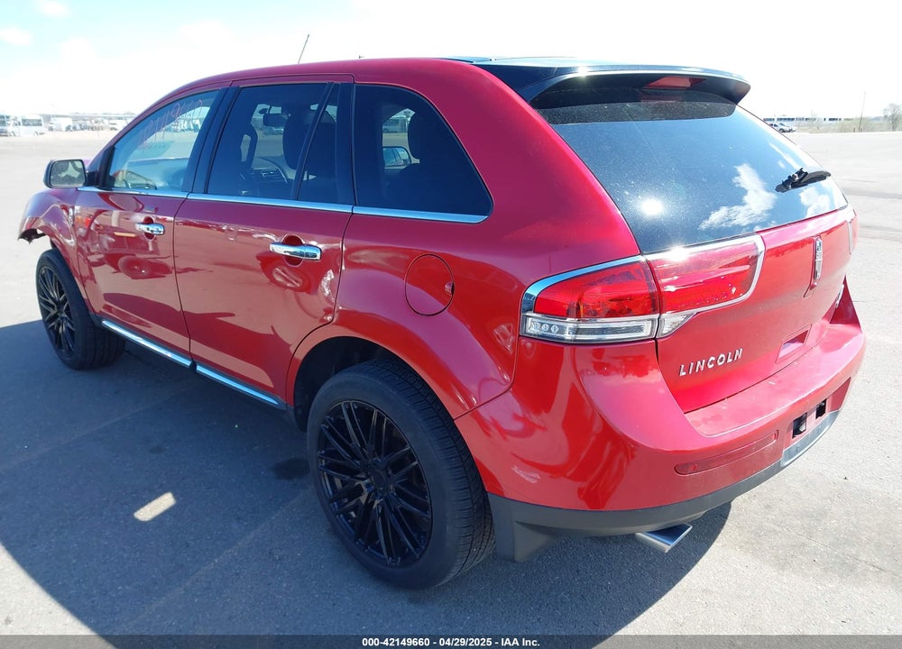 2012 LINCOLN MKX VIN: 2LMDJ8JK3CBL16203