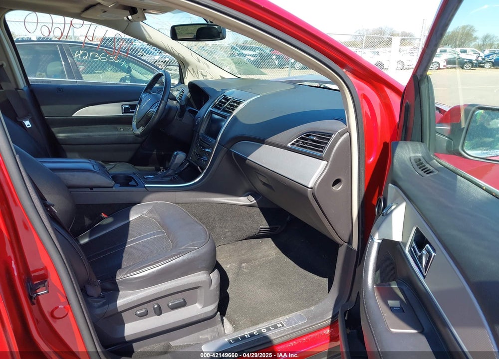 2012 LINCOLN MKX VIN: 2LMDJ8JK3CBL16203