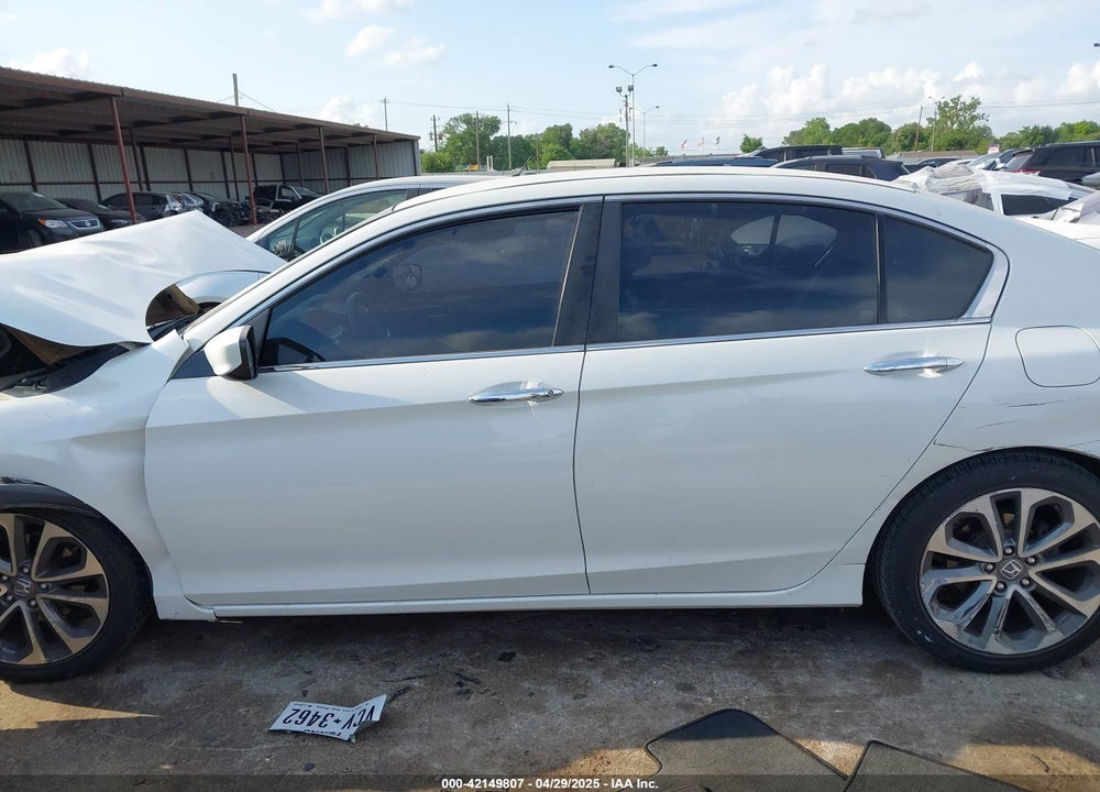 2013 HONDA ACCORD SPORT VIN: 1HGCR2F57DA259877
