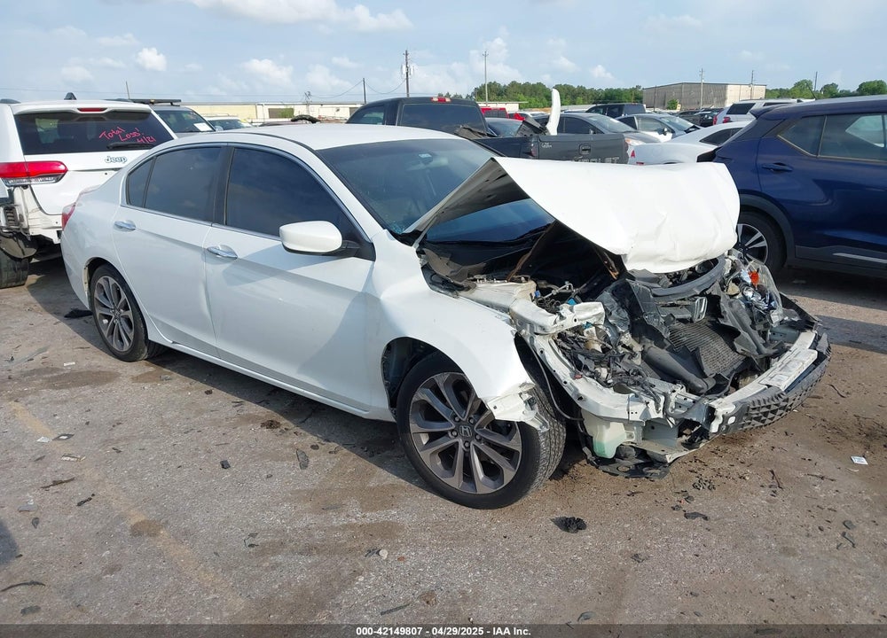 2013 HONDA ACCORD SPORT VIN: 1HGCR2F57DA259877