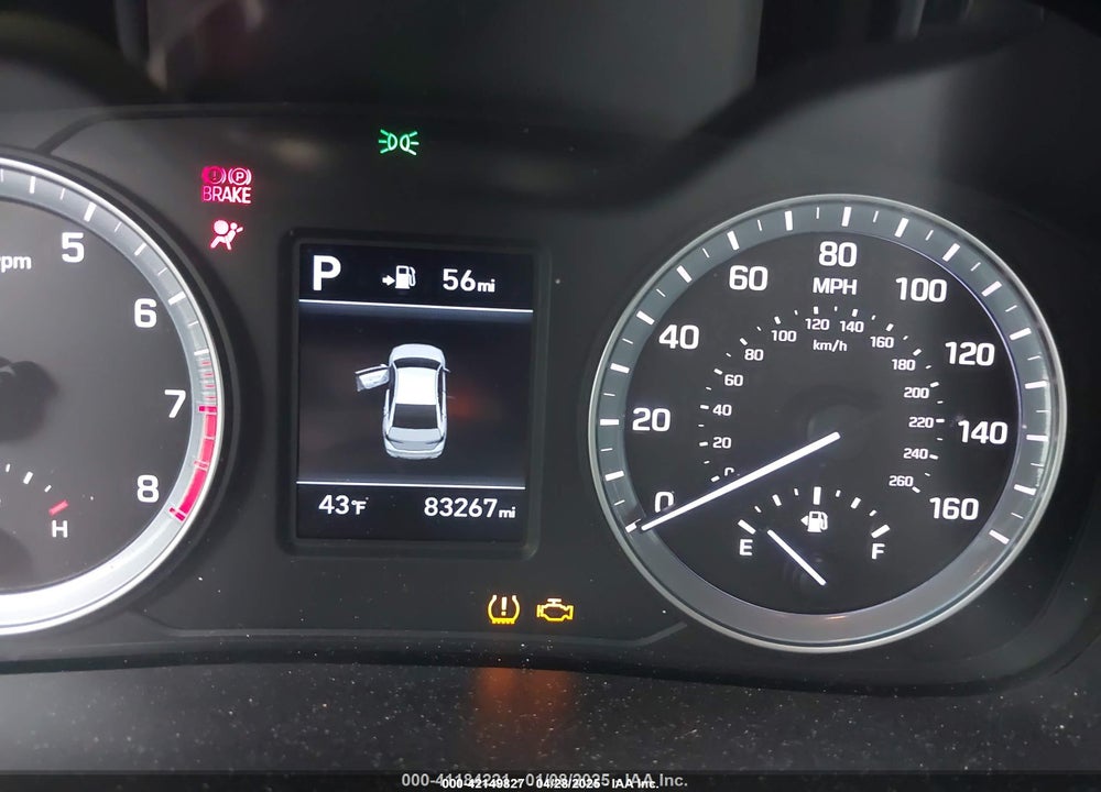 2019 HYUNDAI SONATA VIN: 5NPE24AF7KH751127