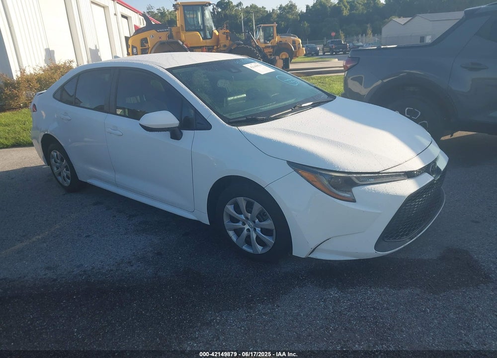 2021 TOYOTA COROLLA LE VIN: 5YFEPMAE8MP195523