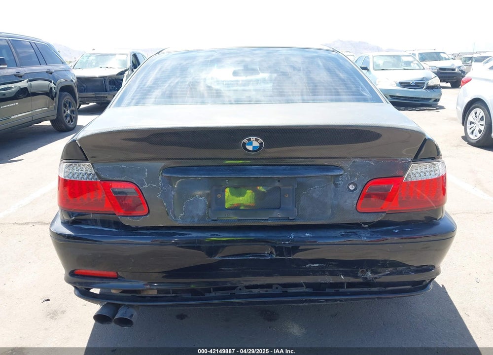 2003 BMW 330CI VIN: WBABN53493JU29395
