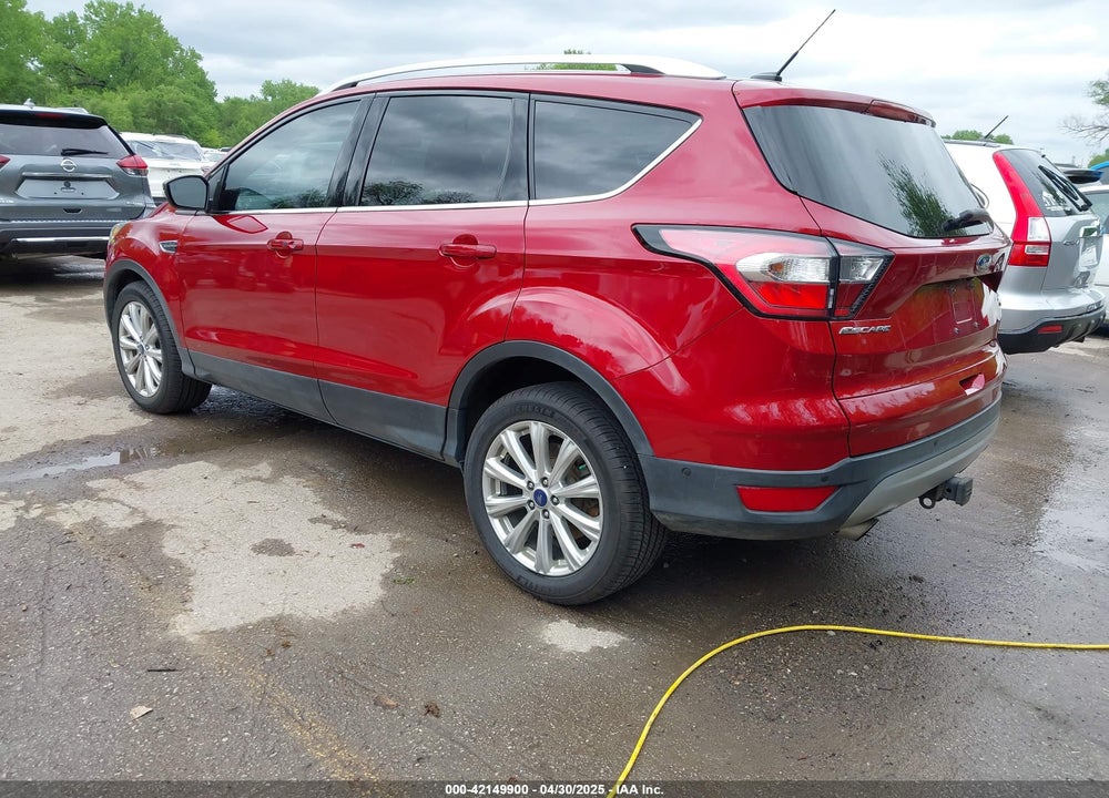 2017 FORD ESCAPE TITANIUM VIN: 1FMCU9J93HUD53402