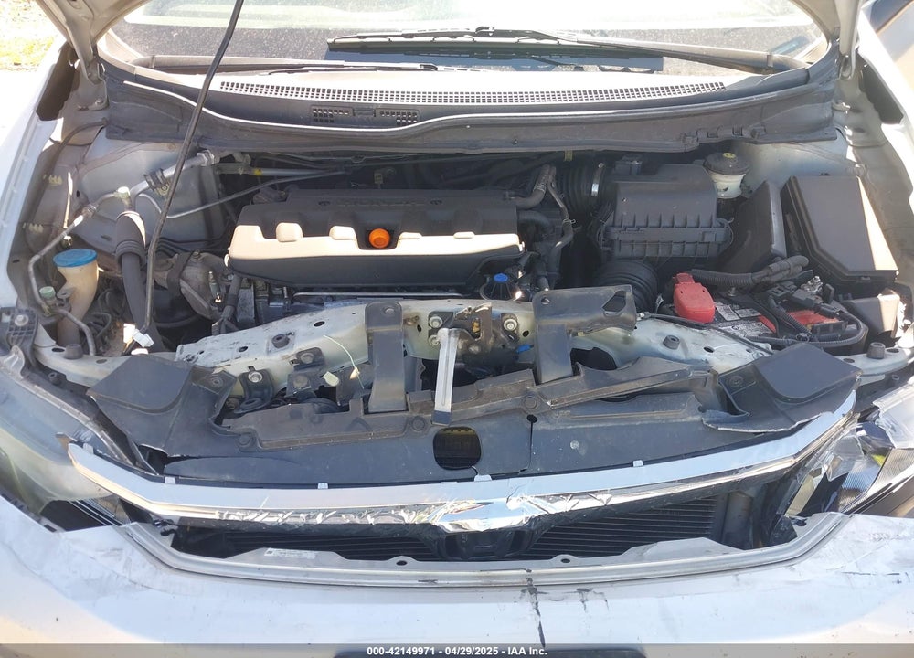 2012 HONDA CIVIC VIN: 2HGFB2F54CH572550