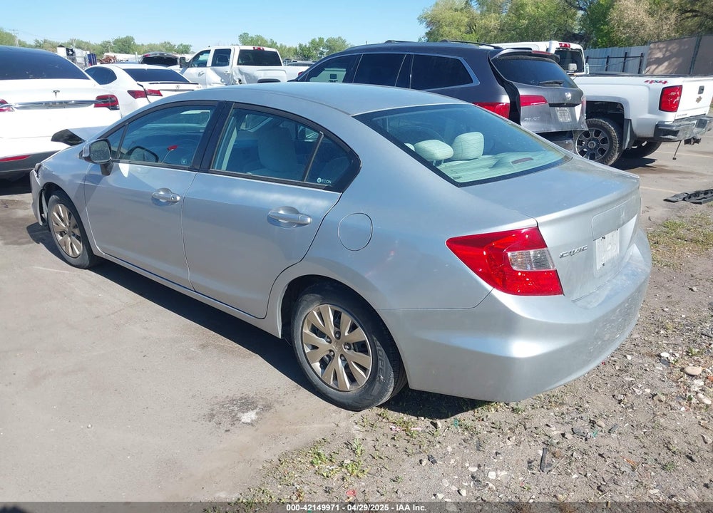 2012 HONDA CIVIC VIN: 2HGFB2F54CH572550