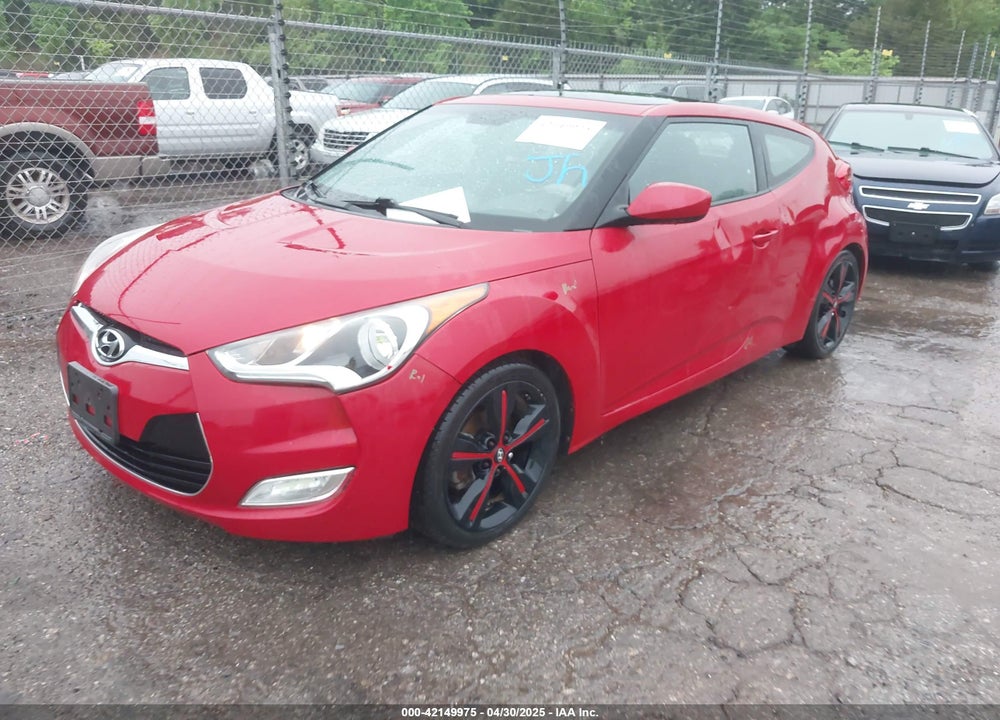 2017 HYUNDAI VELOSTER VALUE EDITION VIN: KMHTC6AD3HU322186