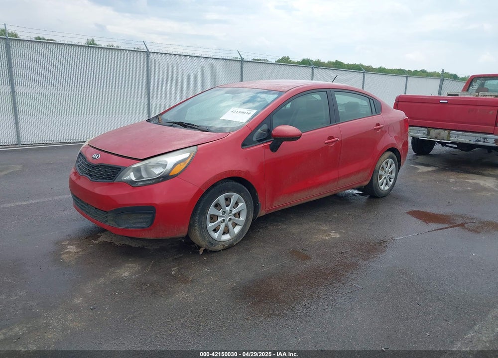 2013 KIA RIO LX VIN: KNADM4A30D6212242