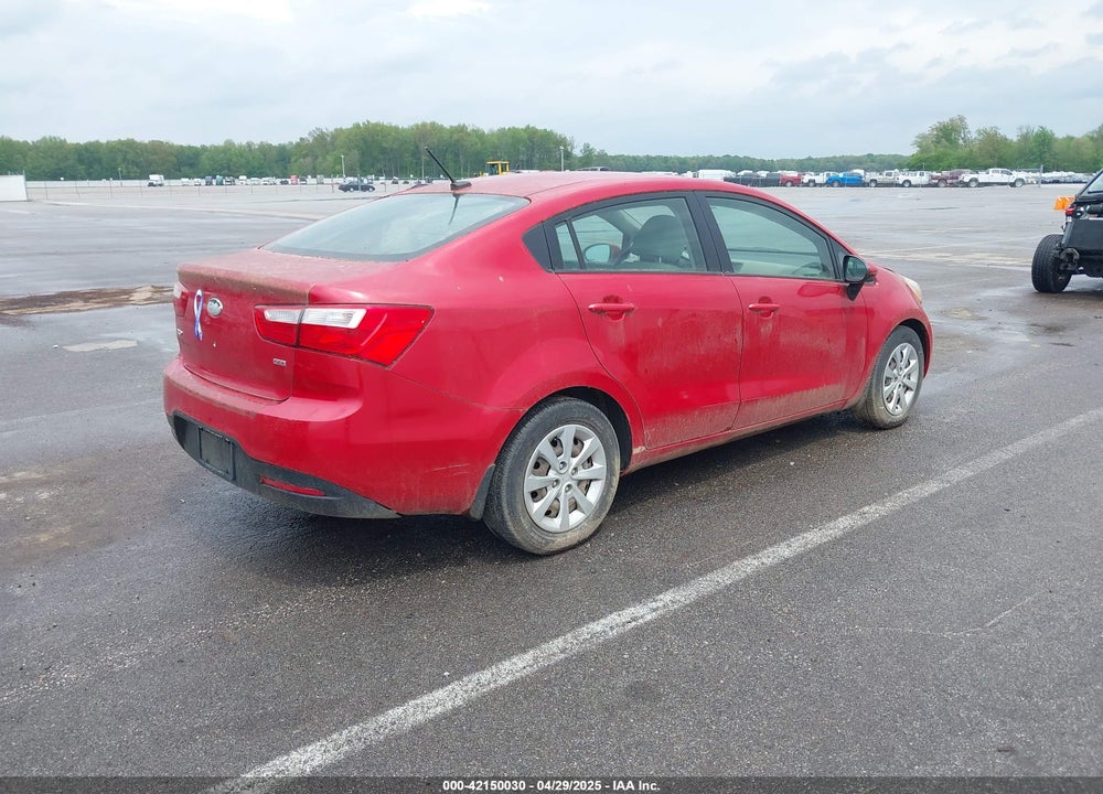 2013 KIA RIO LX VIN: KNADM4A30D6212242