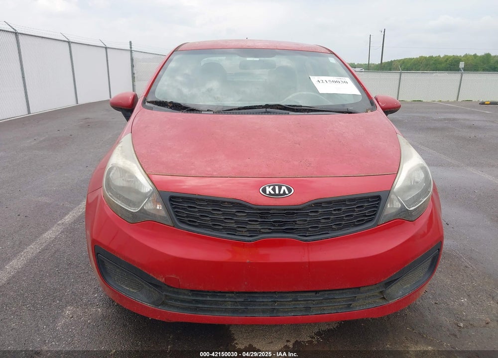 2013 KIA RIO LX VIN: KNADM4A30D6212242