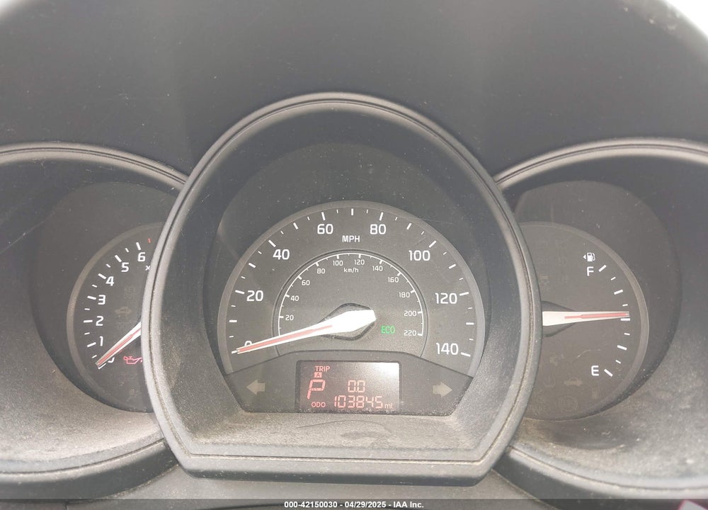 2013 KIA RIO LX VIN: KNADM4A30D6212242