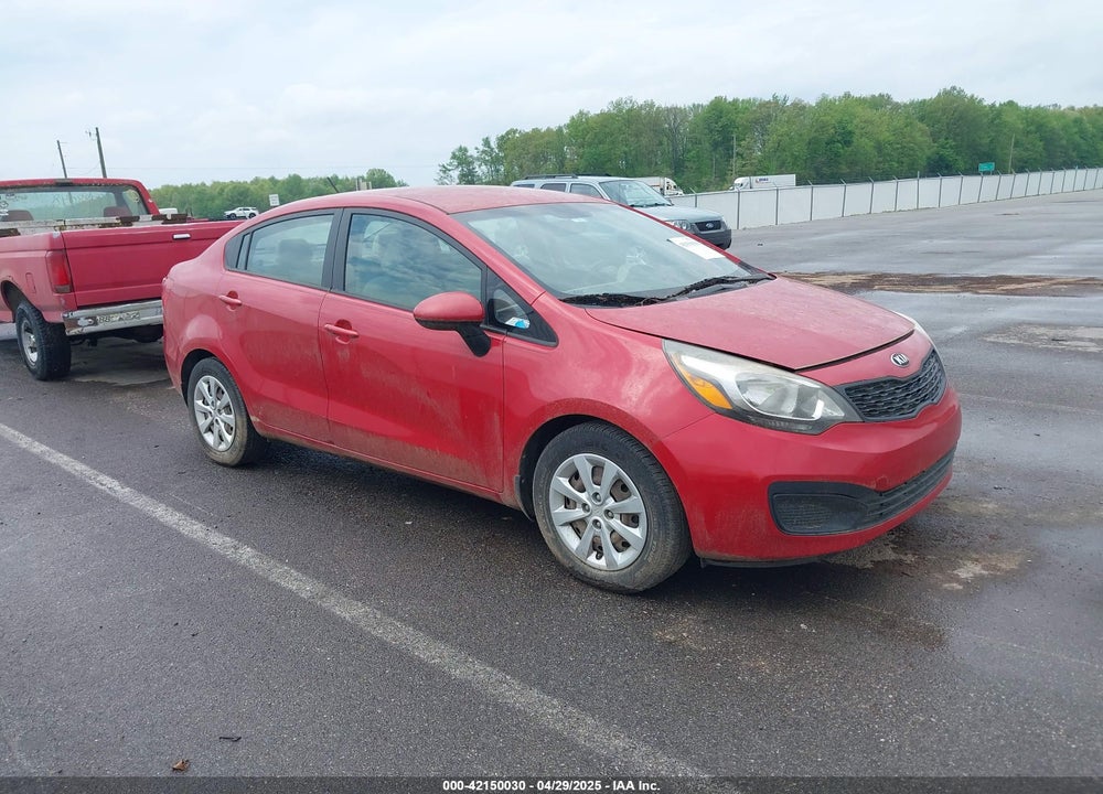 2013 KIA RIO LX VIN: KNADM4A30D6212242