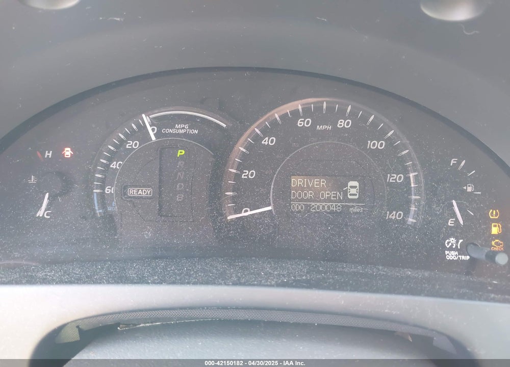 2008 TOYOTA CAMRY HYBRID VIN: JTNBB46K183048311