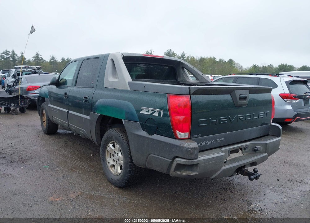 2003 CHEVROLET AVALANCHE 1500 VIN: 3GNEK13T93G173065