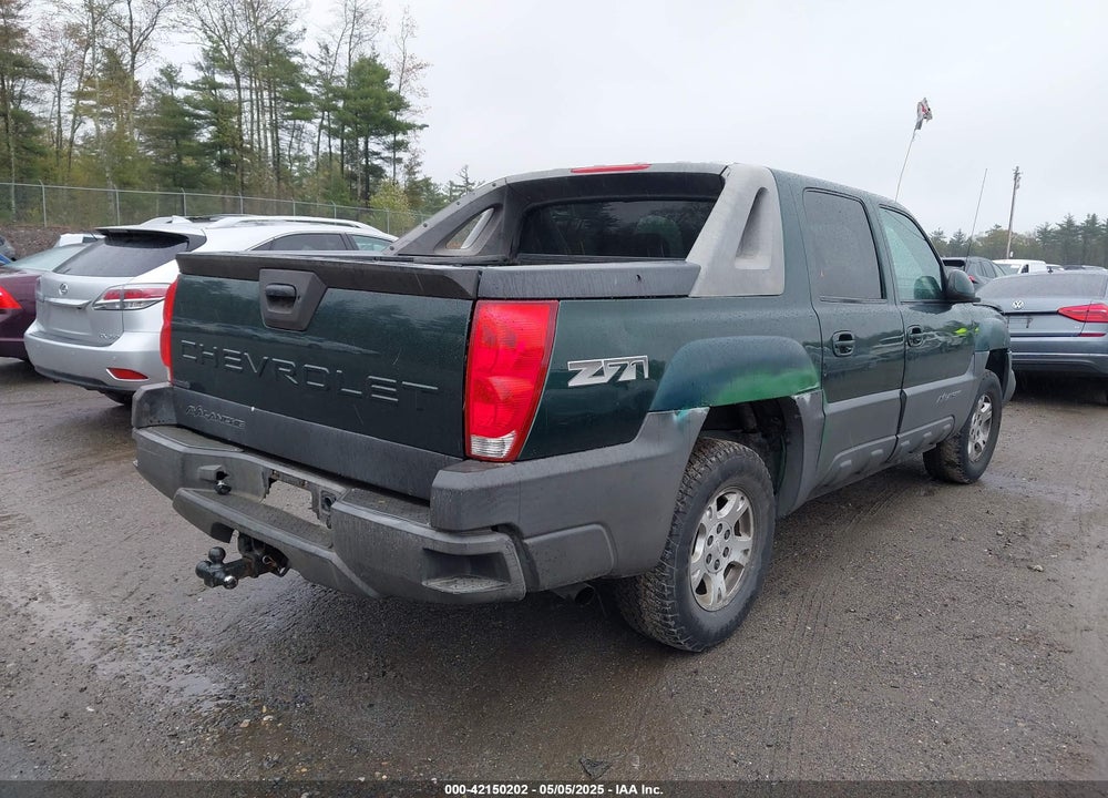 2003 CHEVROLET AVALANCHE 1500 VIN: 3GNEK13T93G173065