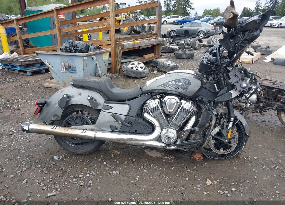 2020 INDIAN MOTORCYCLE CO. CHALLENGER VIN: 56KLCBRR4L3391247
