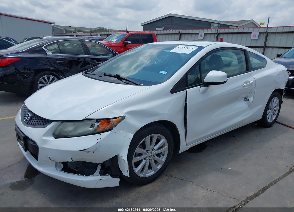 2012 HONDA CIVIC VIN: 2HGFG3B84CH563550