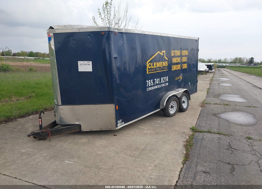 2016 INTERNATIONAL TRAILER VIN: 1UK500G2261087929