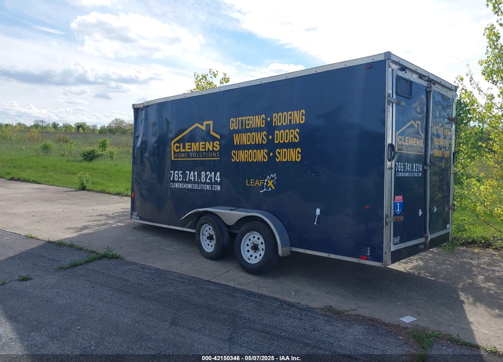 2016 INTERNATIONAL TRAILER VIN: 1UK500G2261087929