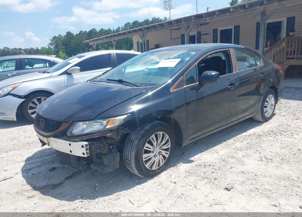 2013 HONDA CIVIC VIN: 19XFB2F53DE244435