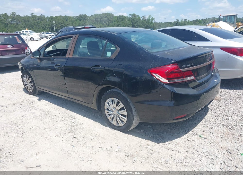 2013 HONDA CIVIC VIN: 19XFB2F53DE244435