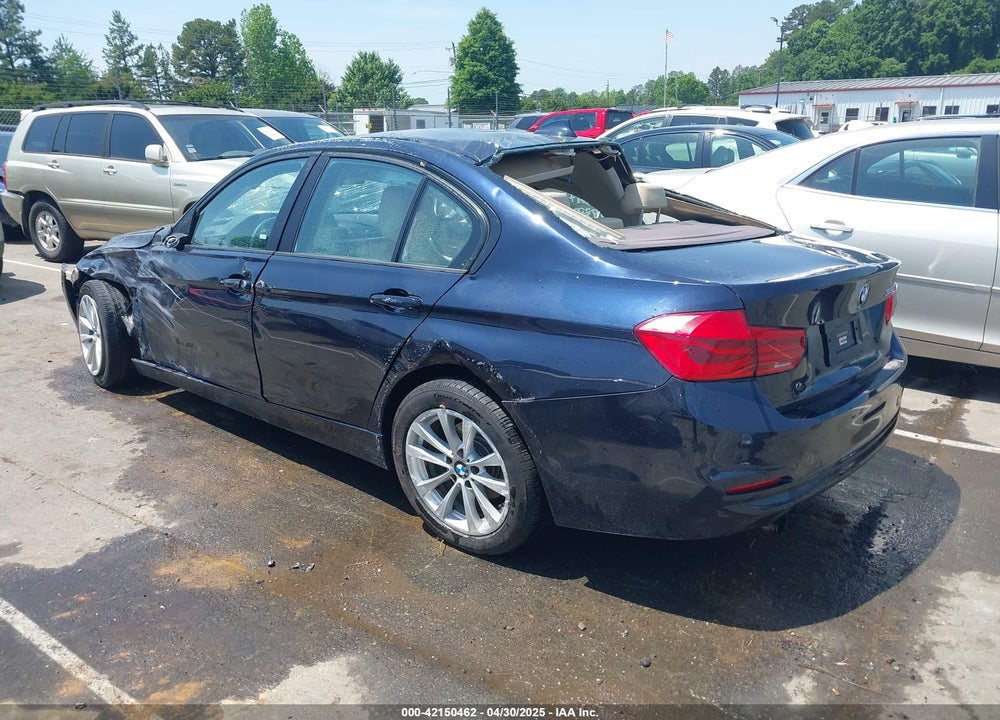 2017 BMW 320I VIN: WBA8E1G58HNU14926