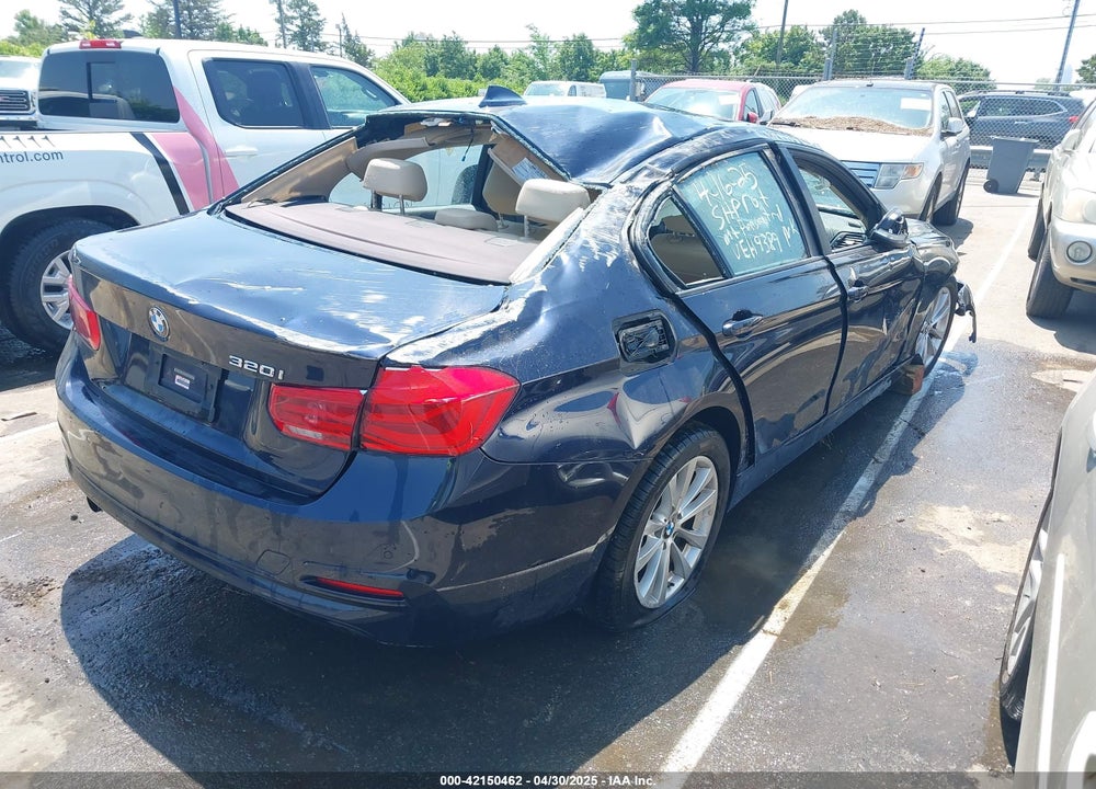 2017 BMW 320I VIN: WBA8E1G58HNU14926