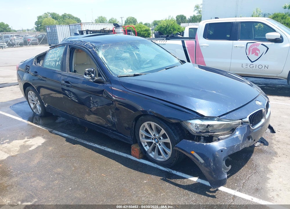 2017 BMW 320I VIN: WBA8E1G58HNU14926
