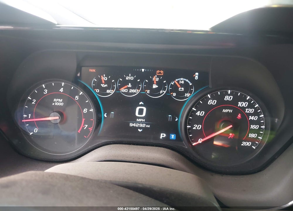 2016 CHEVROLET CAMARO VIN: 1G1FH1R70G0144854