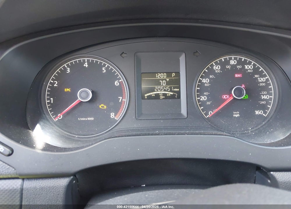 2011 VOLKSWAGEN JETTA 2.5L SE VIN: 3VWDZ7AJ1BM324787