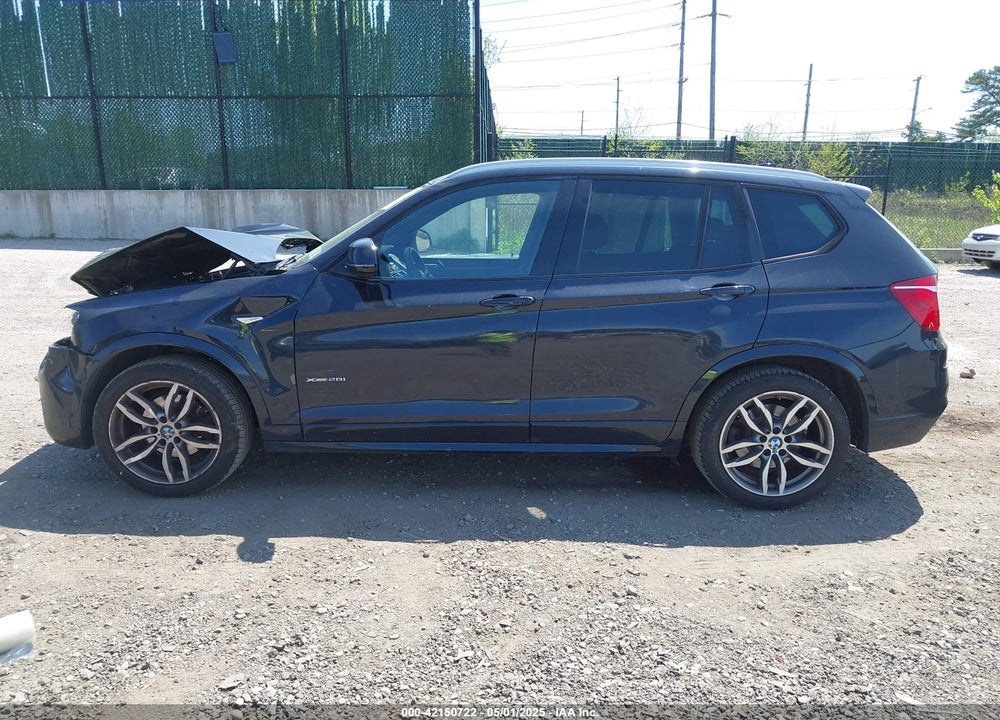 2017 BMW X3 XDRIVE28I VIN: 5UXWX9C50H0T13853