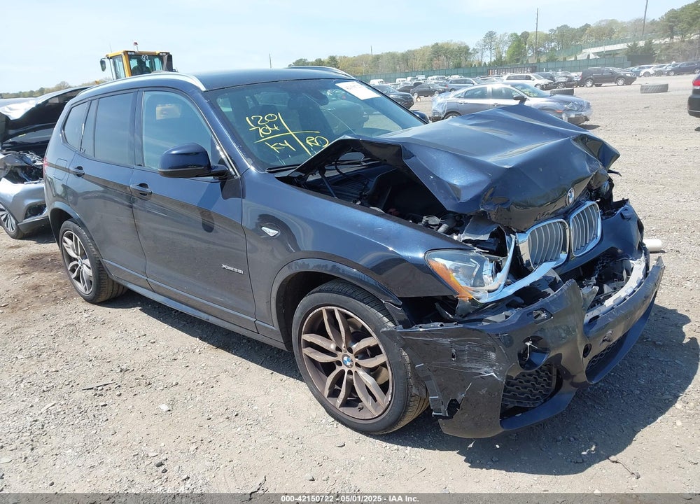 2017 BMW X3 XDRIVE28I VIN: 5UXWX9C50H0T13853