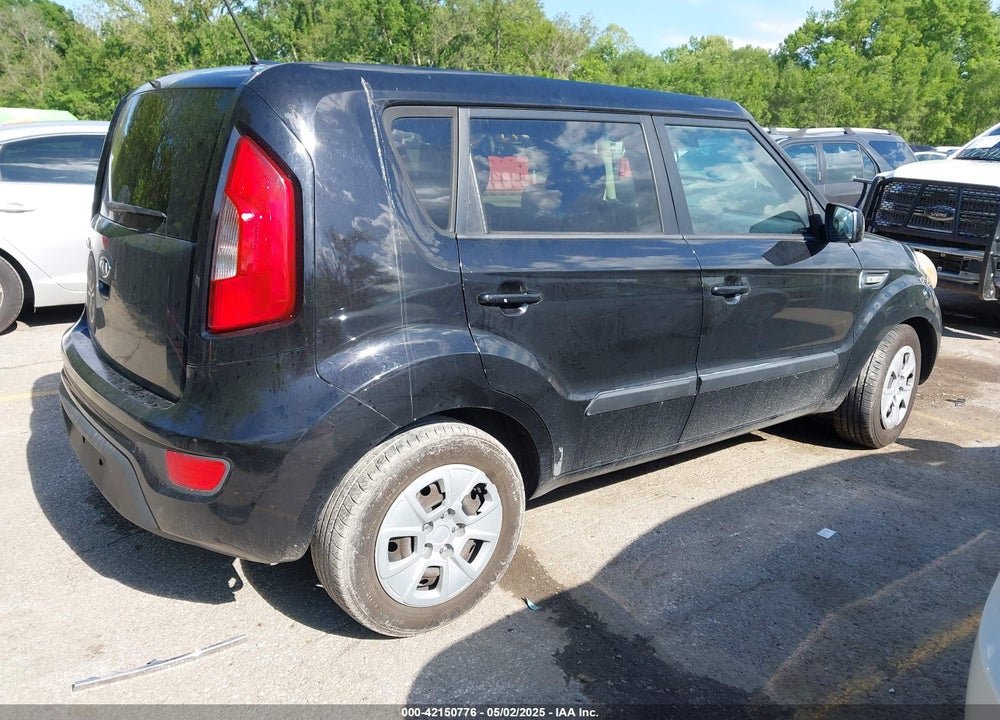 2012 KIA SOUL VIN: KNDJT2A56C7747437