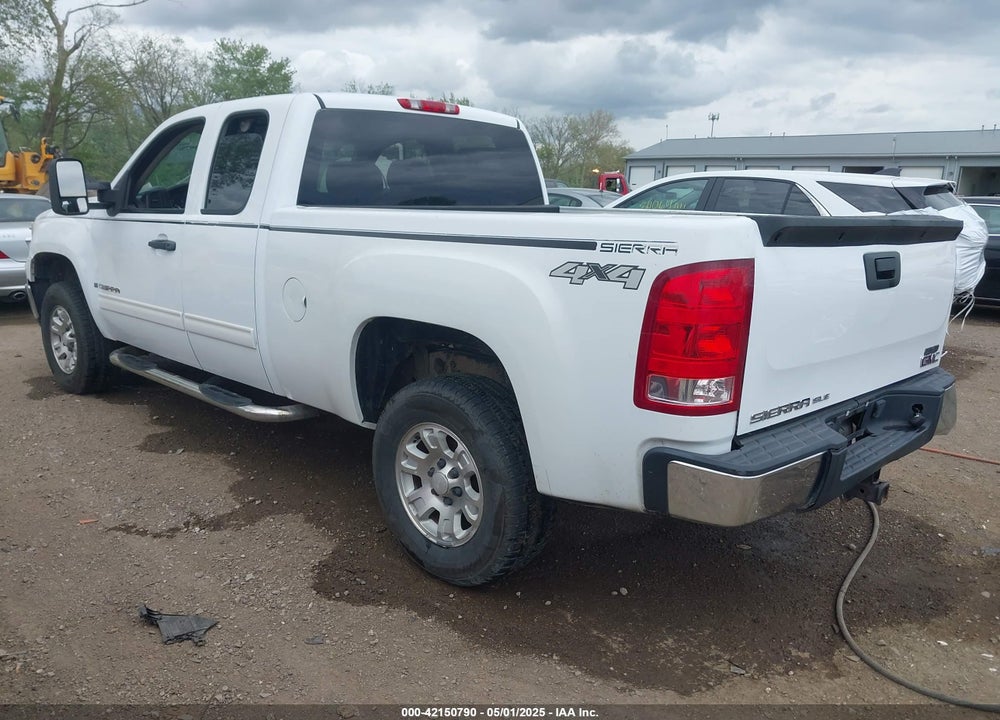 2008 GMC SIERRA 1500 SLE2 VIN: 2GTEK19J781140144