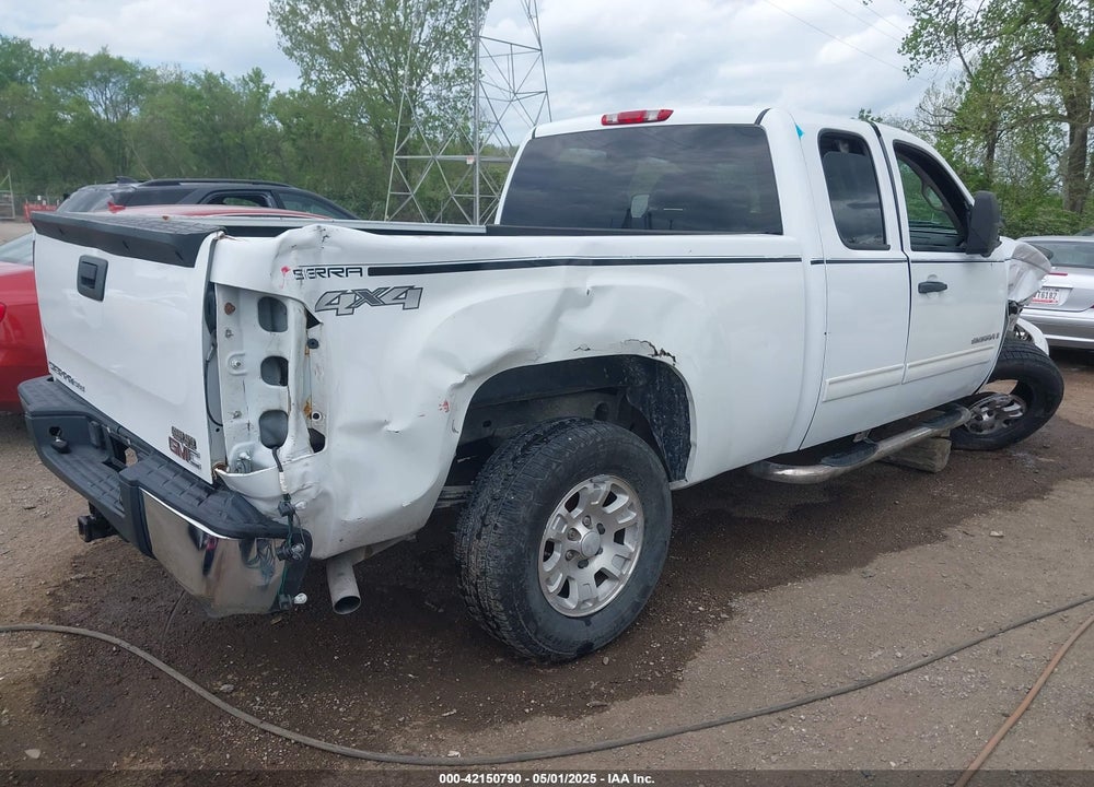 2008 GMC SIERRA 1500 SLE2 VIN: 2GTEK19J781140144