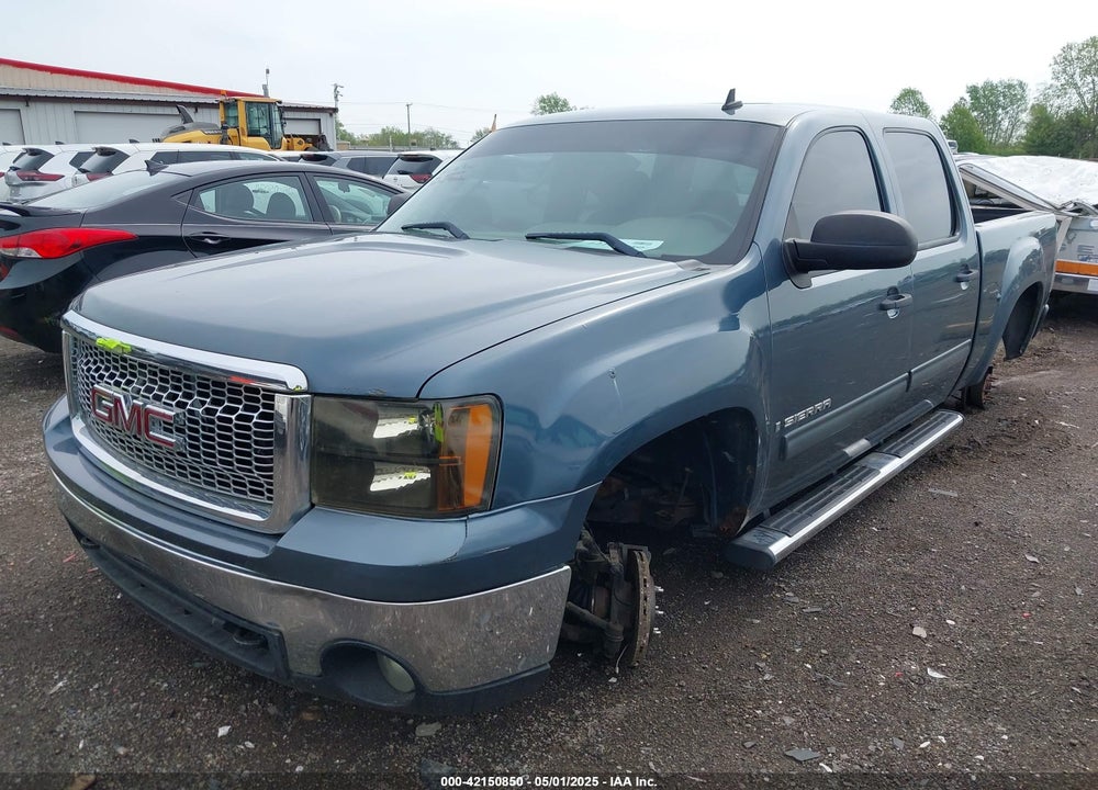 2008 GMC SIERRA 1500 VIN: 2GTEK13M081215124