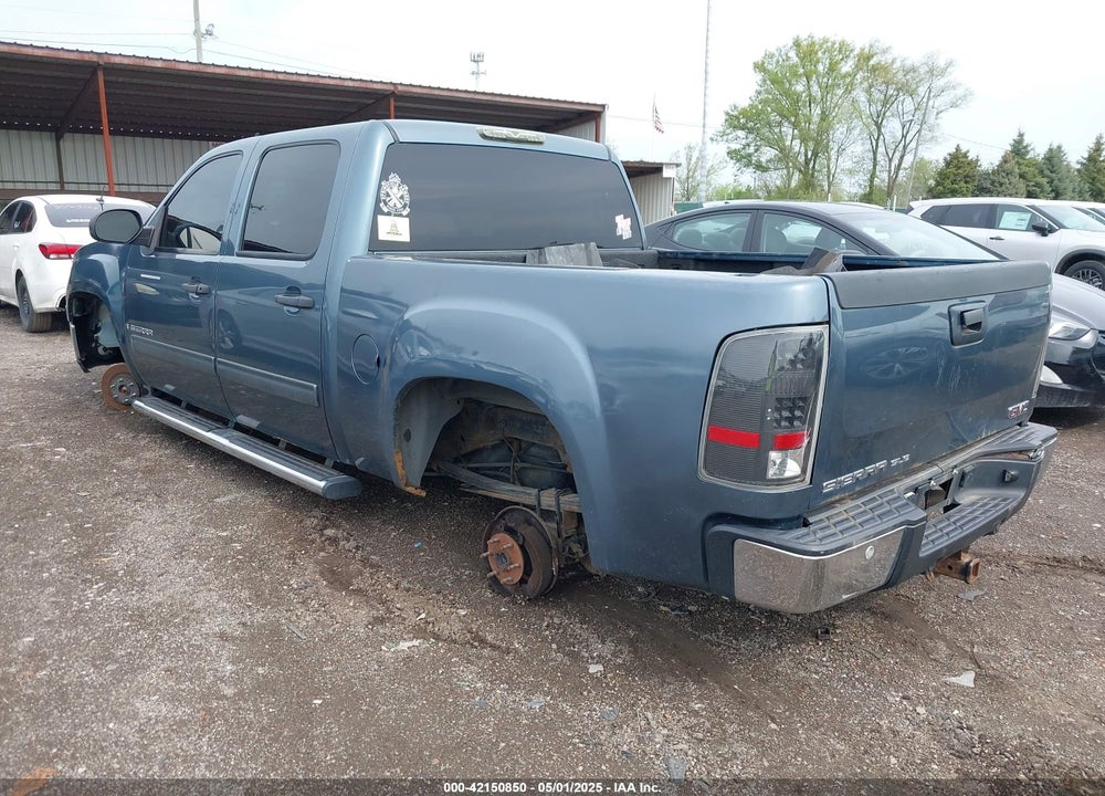 2008 GMC SIERRA 1500 VIN: 2GTEK13M081215124