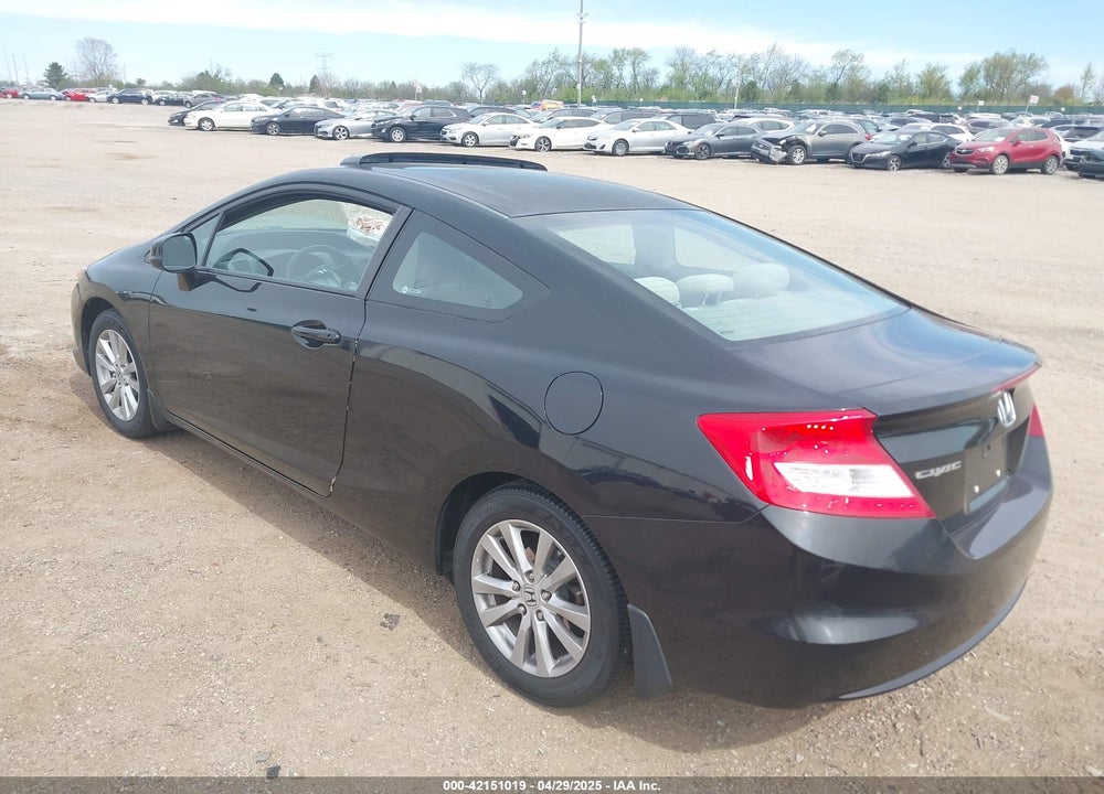 2012 HONDA CIVIC VIN: 2HGFG3B87CH526184