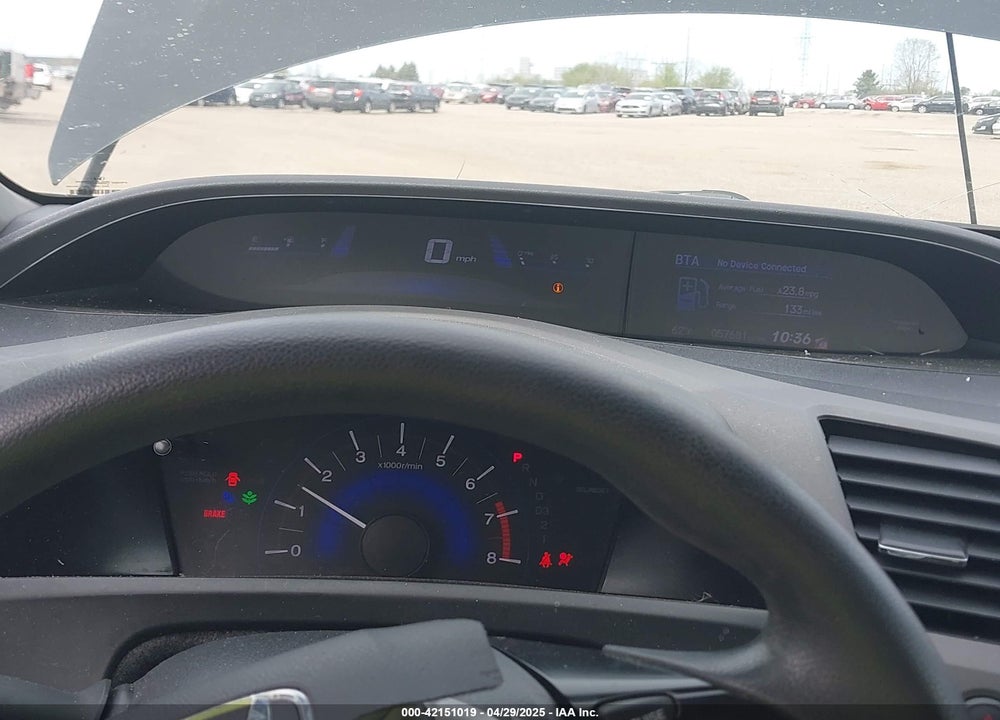 2012 HONDA CIVIC VIN: 2HGFG3B87CH526184
