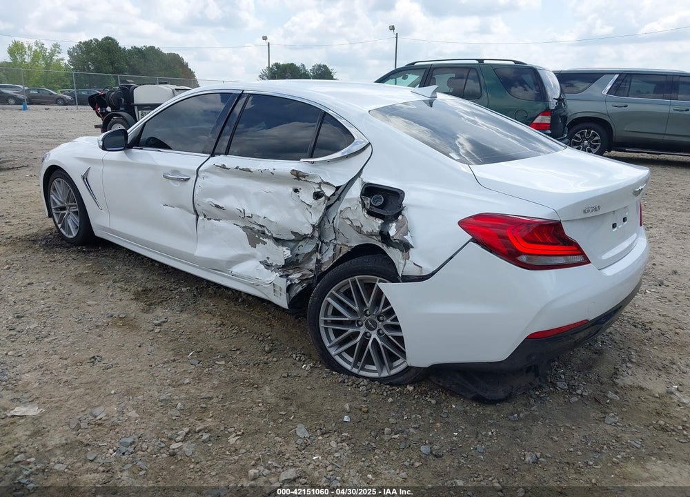 2021 GENESIS G70 VIN: KMTG64LA2MU074982