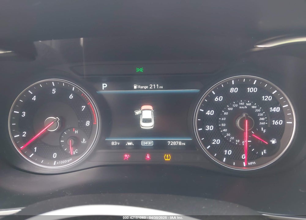 2021 GENESIS G70 VIN: KMTG64LA2MU074982