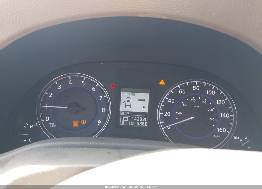 2012 INFINITI G37 JOURNEY VIN: JN1CV6AP6CM629369