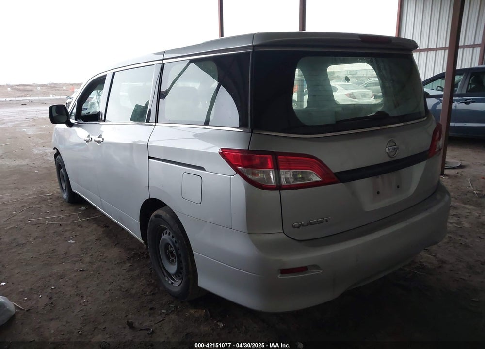 2016 NISSAN QUEST VIN: JN8AE2KP5G9157027