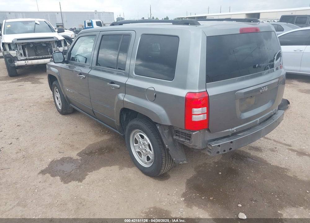 2012 JEEP PATRIOT VIN: 1C4NJPBAXCD647228