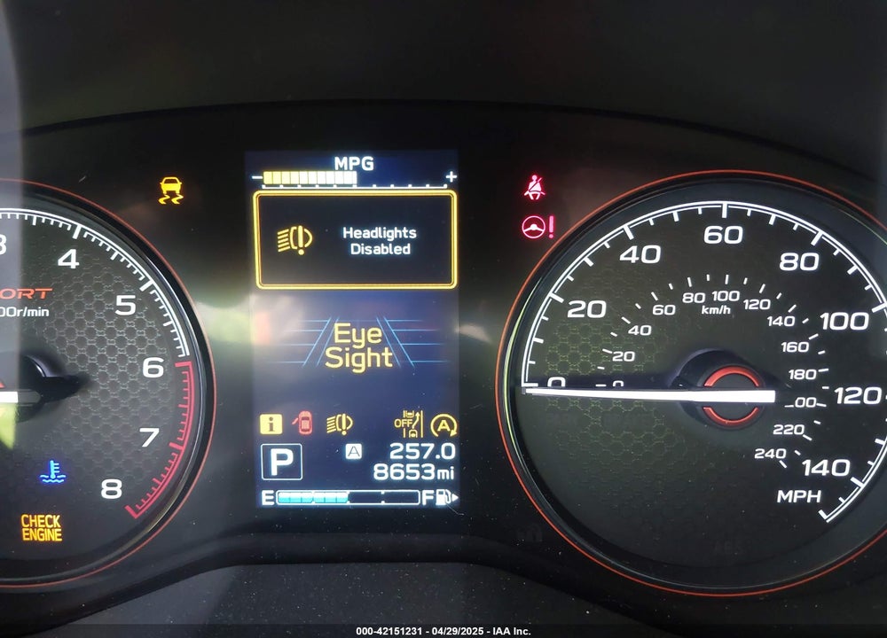 2024 SUBARU FORESTER SPORT VIN: JF2SKAGC9RH440114