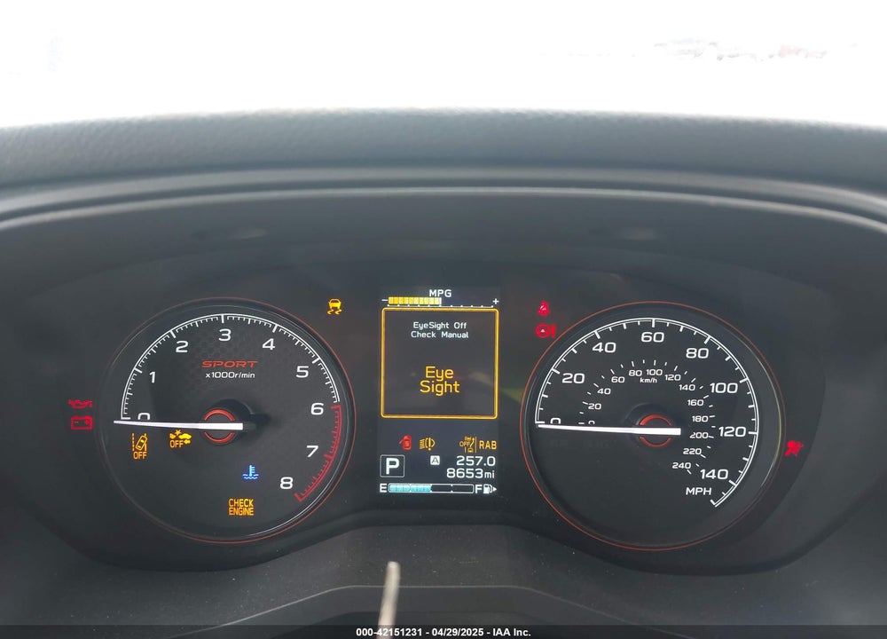 2024 SUBARU FORESTER SPORT VIN: JF2SKAGC9RH440114