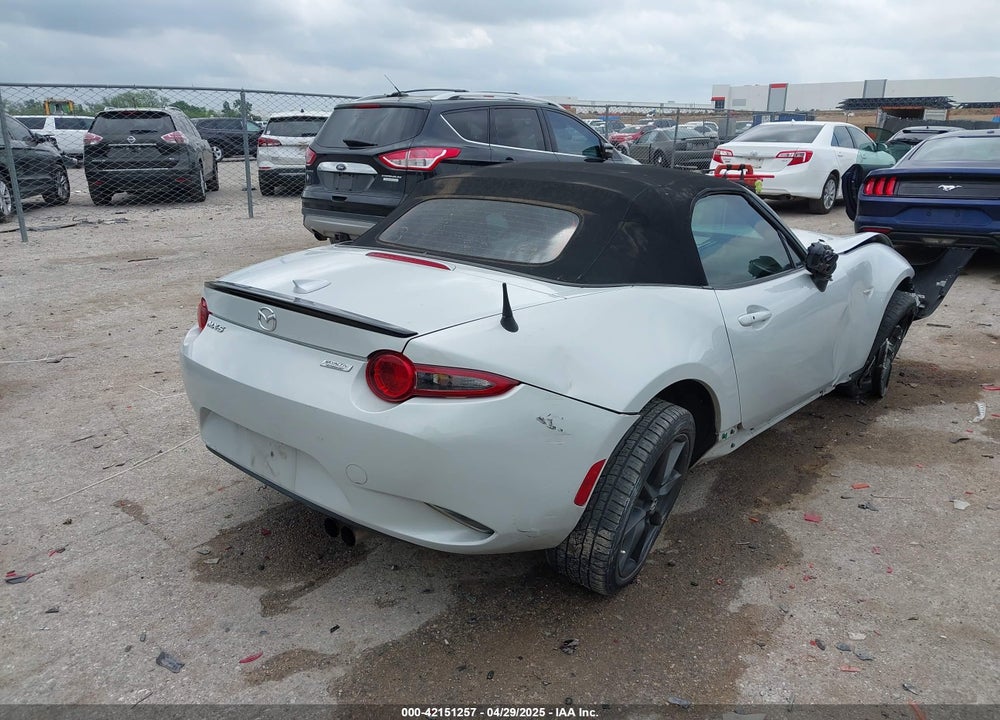 2016 MAZDA MX-5 MIATA CLUB VIN: JM1NDAC70G0104412