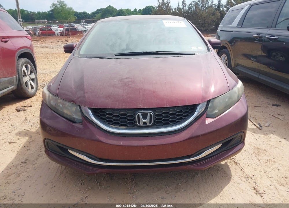 2014 HONDA CIVIC VIN: 19XFB2F54EE068836