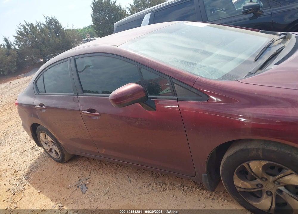 2014 HONDA CIVIC VIN: 19XFB2F54EE068836