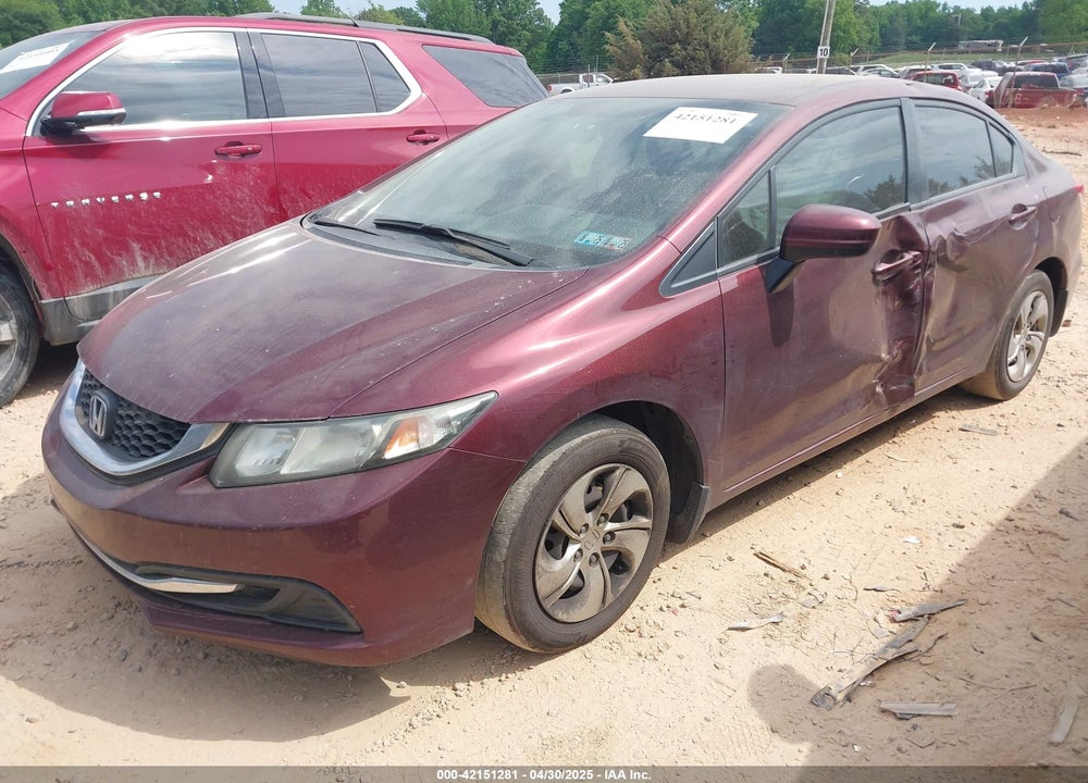 2014 HONDA CIVIC VIN: 19XFB2F54EE068836